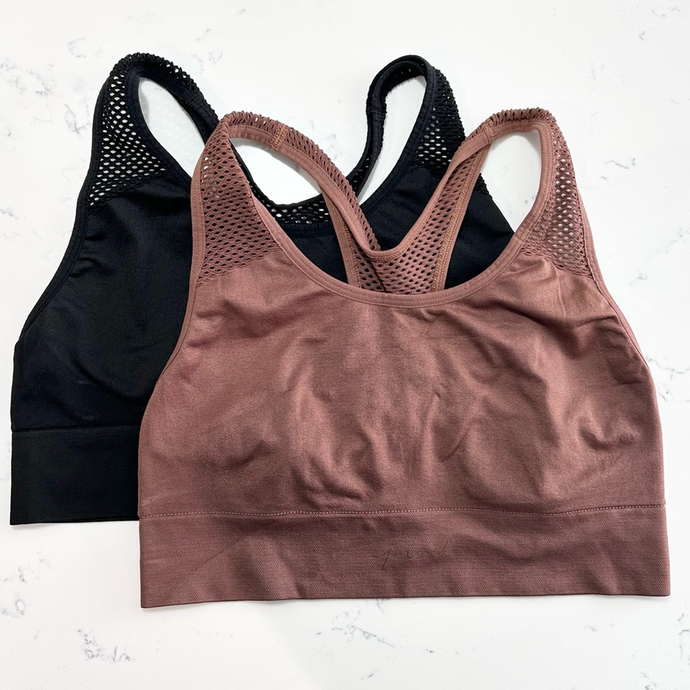❥𝒱𝒮 𝐏𝐈𝐍𝐊 (x2) Racerback Sports Bra